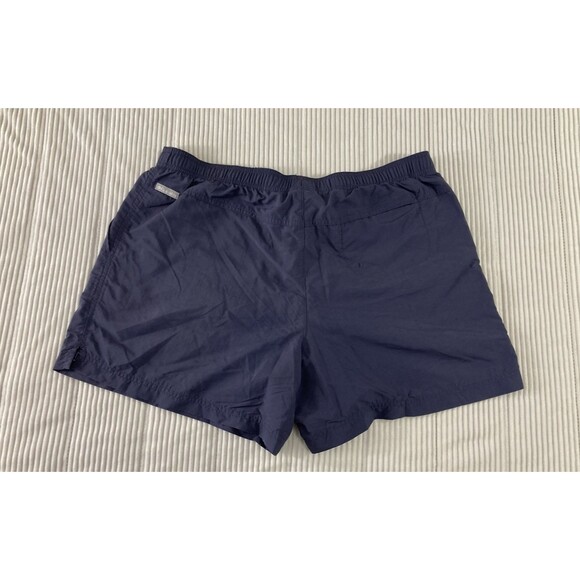 Columbia Women’s L Blue Nylon Shorts Quick Dry Pull On Hiking Athleisure - Picture 2 of 11